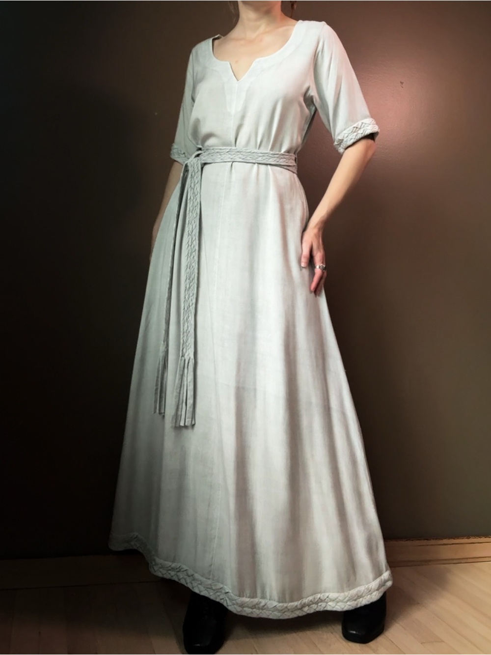 Gorgeous Norse inspired maxi dress